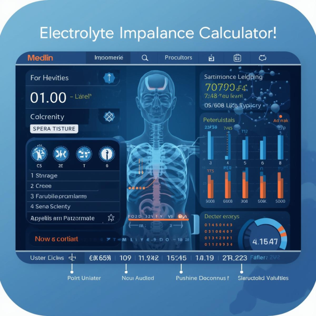 Electrolyte Imbalance Calculator